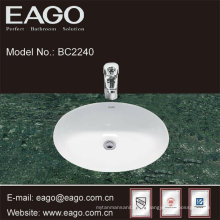 EAGO cerâmica sob pia contador-qualidade pia no banheiro BC2240